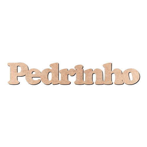 Recorte Pedrinho Cooper Black / MDF 3mm