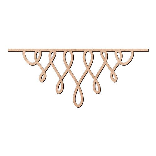 Recorte Arabesco Base / MDF 3mm