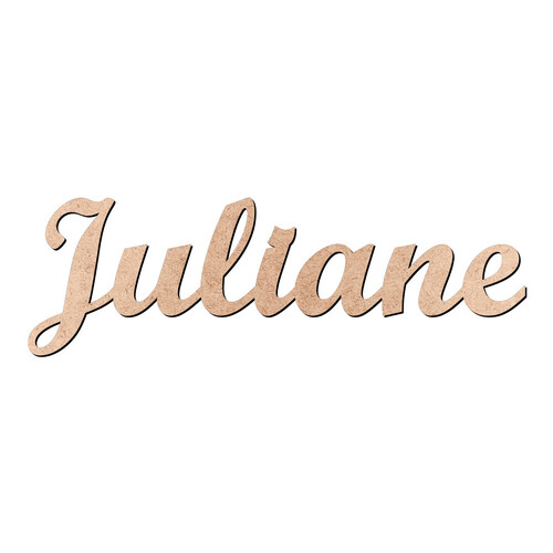 Recorte Juliane Script Mt Std / MDF 3mm