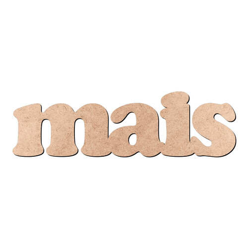 Recorte mais Cooper Black / MDF 3mm