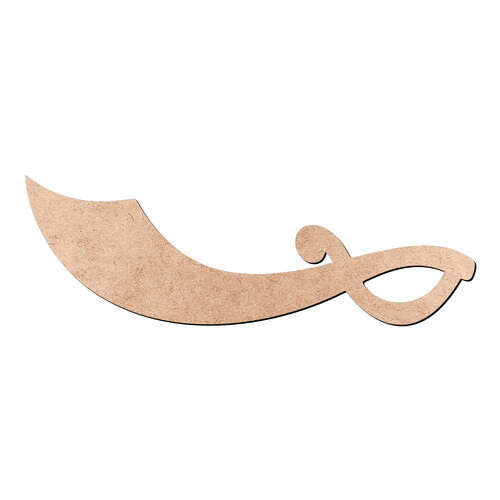 Recorte Espada Pirata / MDF 3mm