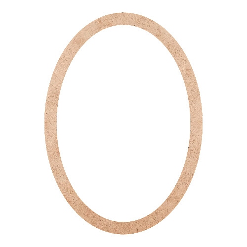Recorte Moldura Arr 35 x 25 cm Borda 2 cm / MDF 3mm