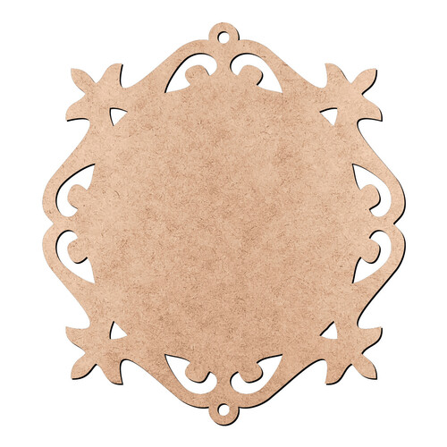 Recorte Escapulário de Porta Liso / MDF 3mm