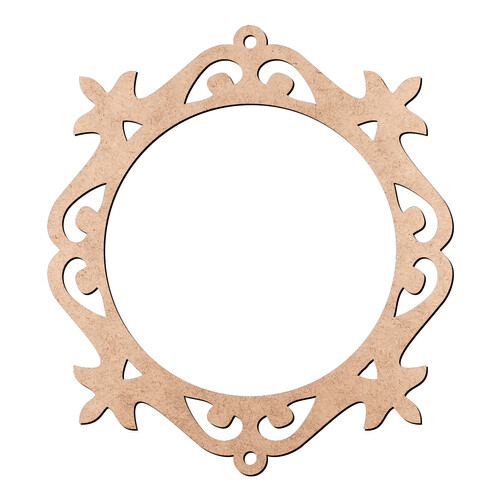 Recorte Escapulário de Porta Moldurinha / MDF 3mm