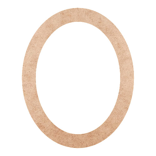 Recorte Moldura Arr 20 x 16 cm Borda 2 cm / MDF 3mm