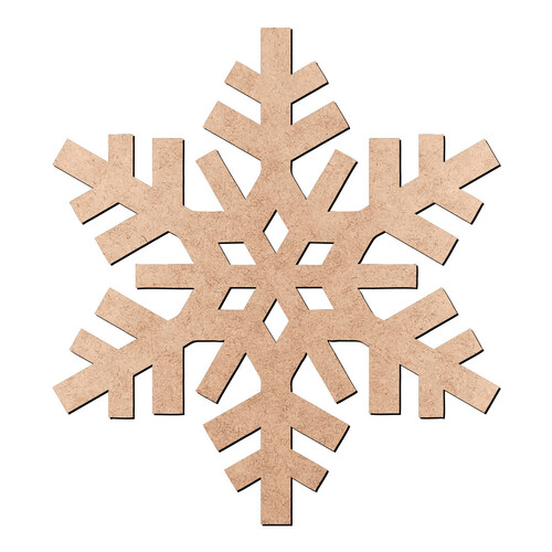 Recorte Floco de Neve / MDF 3mm