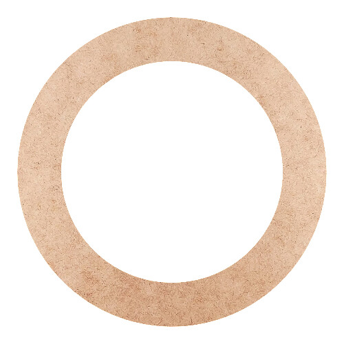 Recorte Moldura Circular 35 cm Borda 5 cm / MDF 3mm