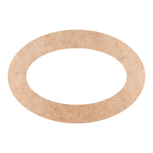 Recorte Moldura Arr 15 x 22 cm Borda 3 cm / MDF 3mm