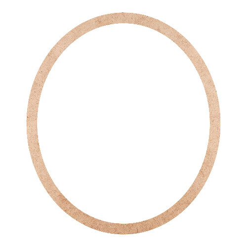 Recorte Moldura Arr 40 x 35 cm Borda 2 cm / MDF 3mm