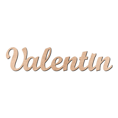 Recorte Valentin Script Mt Std / MDF 3mm