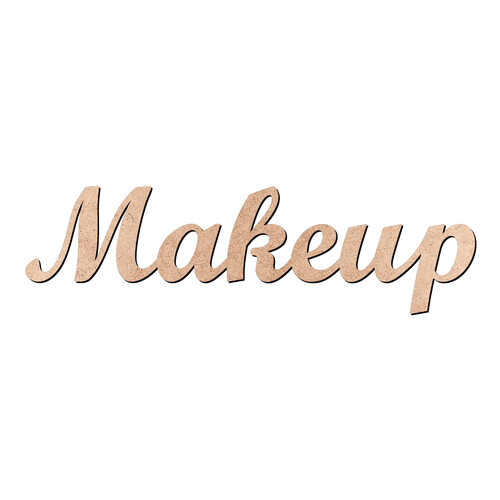 Recorte Makeup Script Mt Std / MDF 3mm