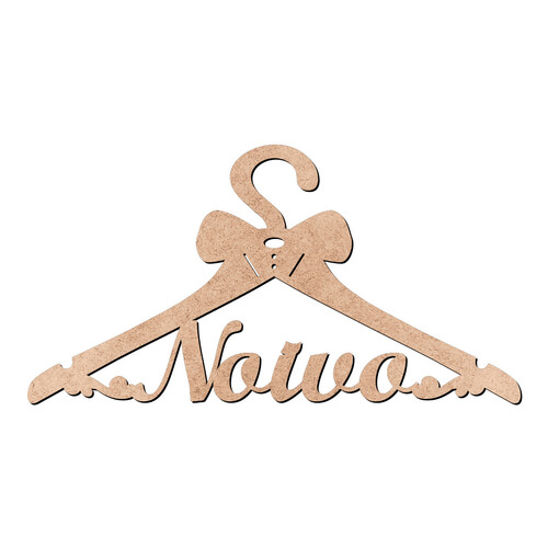 Recorte Cabide Noivo / MDF 3mm