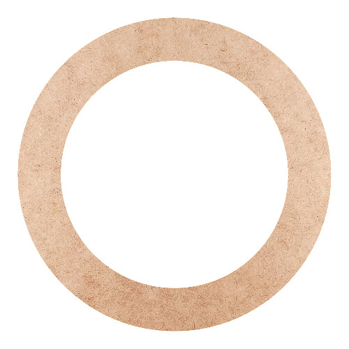 Recorte Moldura Circular 36 cm Borda 5 cm / MDF 3mm