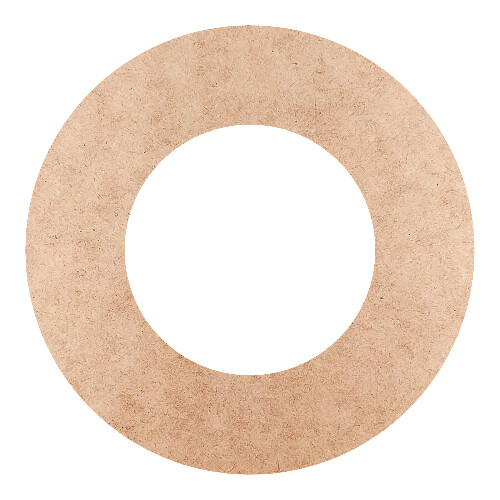 Recorte Moldura Circular 45 cm Borda 10 cm / MDF 3mm