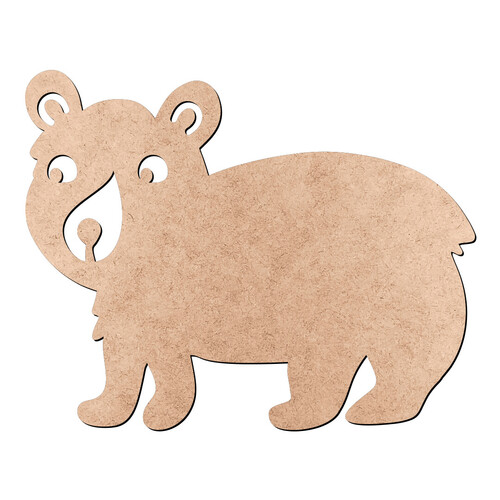 Recorte Urso / MDF 3mm