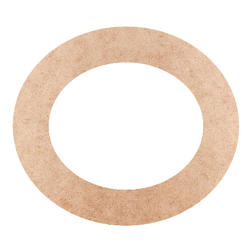 Recorte Moldura Arr 22 x 25 cm Borda 4 cm / MDF 3mm