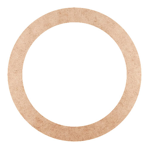 Recorte Moldura Circular 45 cm Borda 5 cm / MDF 3mm