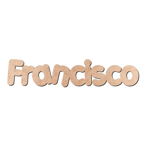 Recorte Francisco Porkys / MDF 3mm