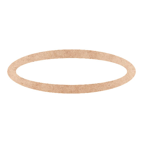 Recorte Moldura Arr 10 x 29 cm Borda 2 cm / MDF 3mm