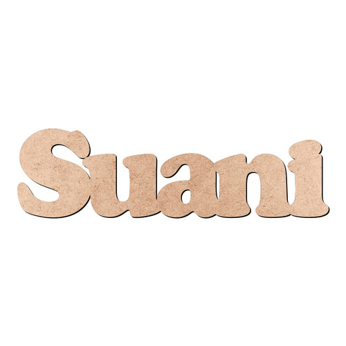 Recorte Suani Cooper Black / MDF 3mm