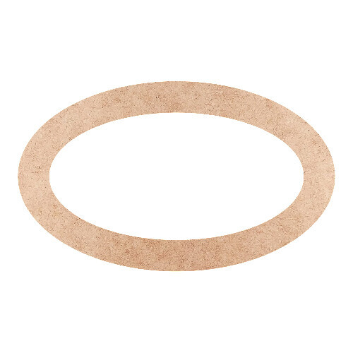 Recorte Moldura Arr 12 x 20 cm Borda 2 cm / MDF 3mm