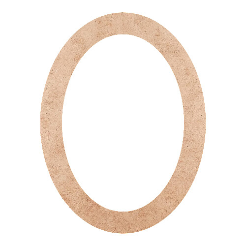 Recorte Moldura Arr 40 x 30 cm Borda 4 cm / MDF 3mm