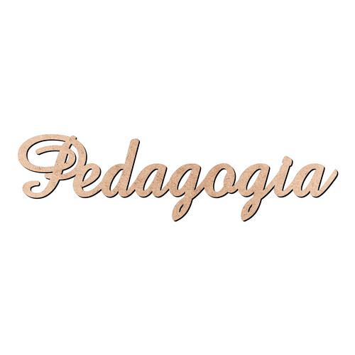 Recorte Pedagogia Amaze / MDF 3mm