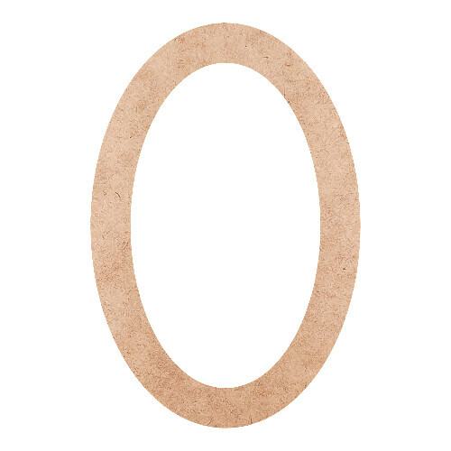 Recorte Moldura Arr 30 x 20 cm Borda 3 cm / MDF 3mm