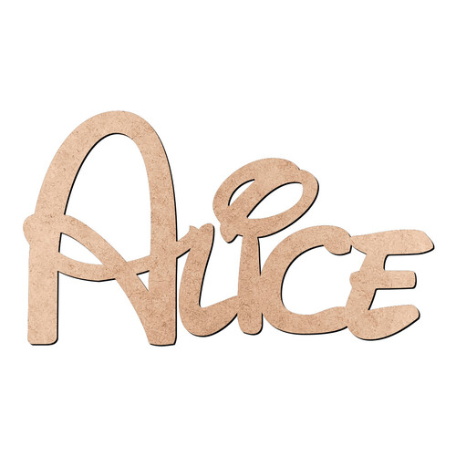 Recorte Alice Disney / MDF 3mm