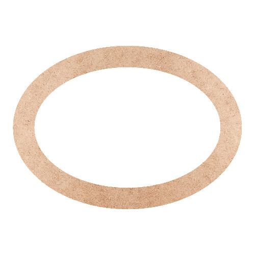 Recorte Moldura Arr 15 x 21 cm Borda 2 cm / MDF 3mm