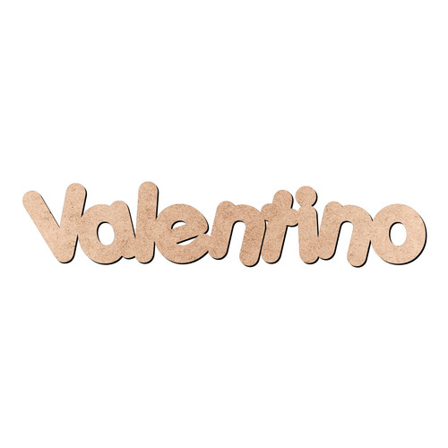 Recorte Valentino Porkys / MDF 3mm