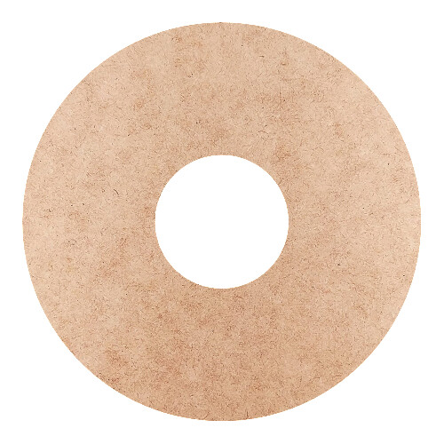 Recorte Moldura Circular 12 cm Borda 4 cm / MDF 3mm