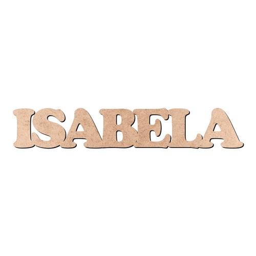 Recorte ISABELA Cooper Black / MDF 3mm