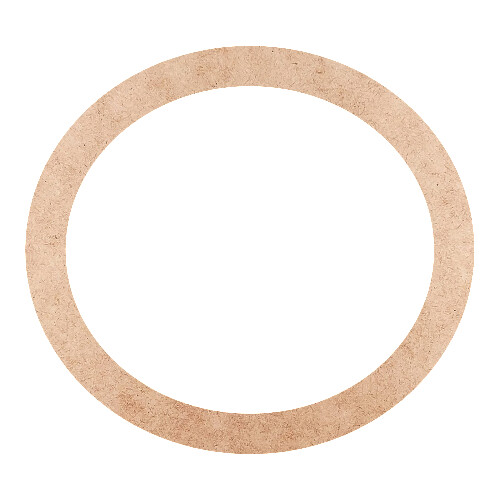 Recorte Moldura Arr 10 x 11 cm Borda 1 cm / MDF 3mm