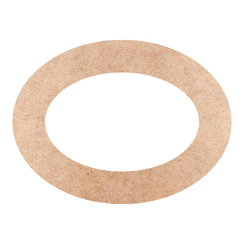 Recorte Moldura Arr 15 x 20 cm Borda 3 cm / MDF 3mm