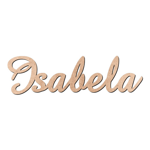 Recorte Isabela Amaze / MDF 3mm