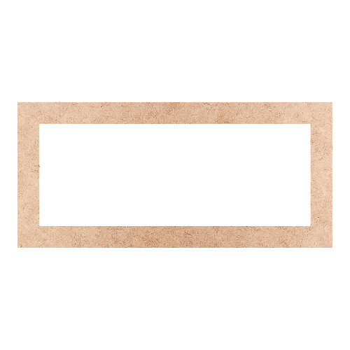 Recorte Moldura Ret 46 x 99 cm Borda 7 cm / MDF 3mm