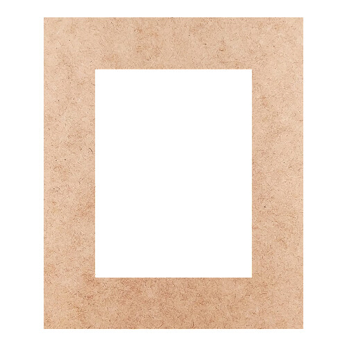 Recorte Moldura Ret 6 x 5 cm Borda 1 cm / MDF 3mm