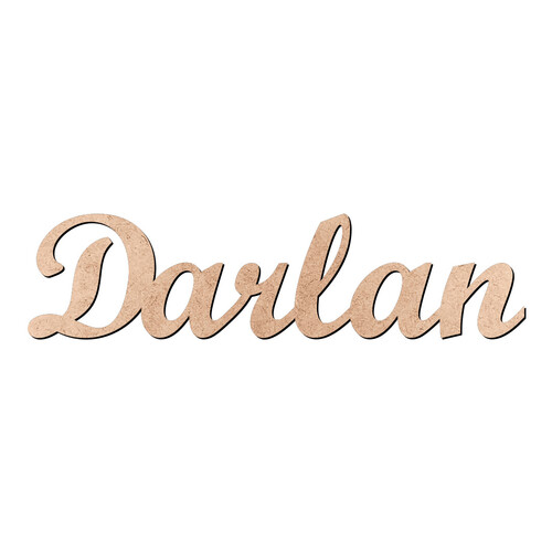 Recorte Darlan Script Mt Std / MDF 3mm