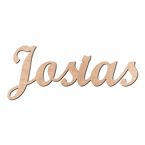 Recorte Josias Script Mt Std / MDF 3mm
