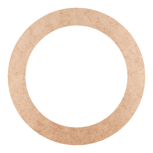 Recorte Moldura Circular 46 cm Borda 6 cm / MDF 3mm