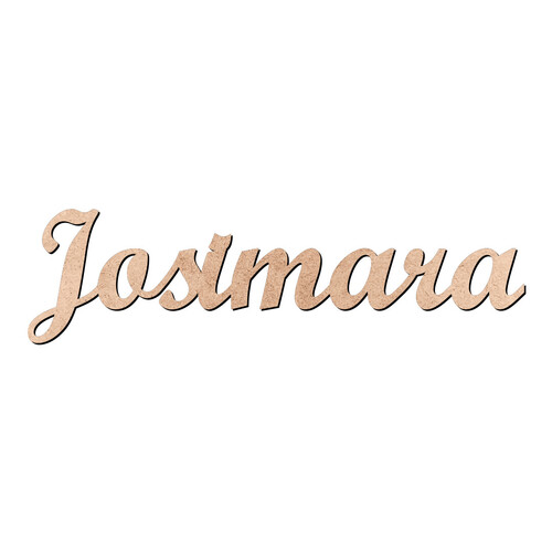 Recorte Josimara Script Mt Std / MDF 3mm