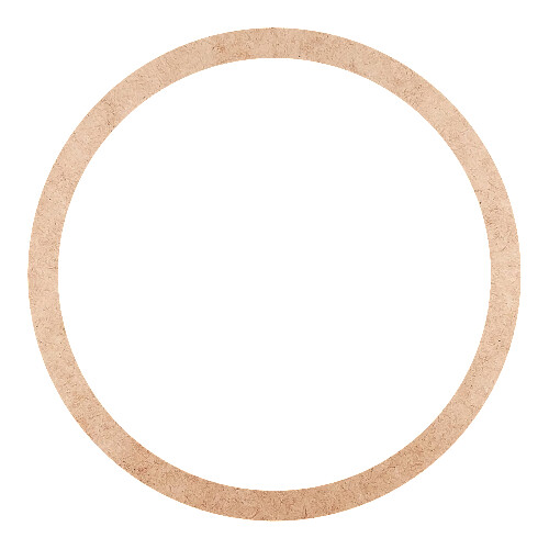 Recorte Moldura Circular 16 cm Borda 1 cm / MDF 3mm