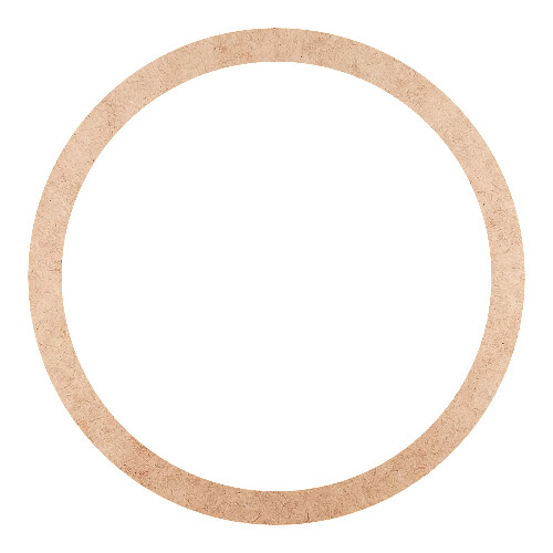 Recorte Moldura Circular 29 cm Borda 2 cm / MDF 3mm