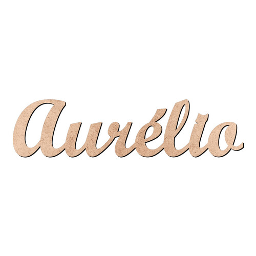 Recorte Aurélio Script Mt Std / MDF 3mm