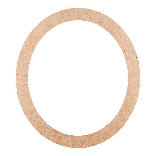 Recorte Moldura Arr 45 x 40 cm Borda 4 cm / MDF 3mm