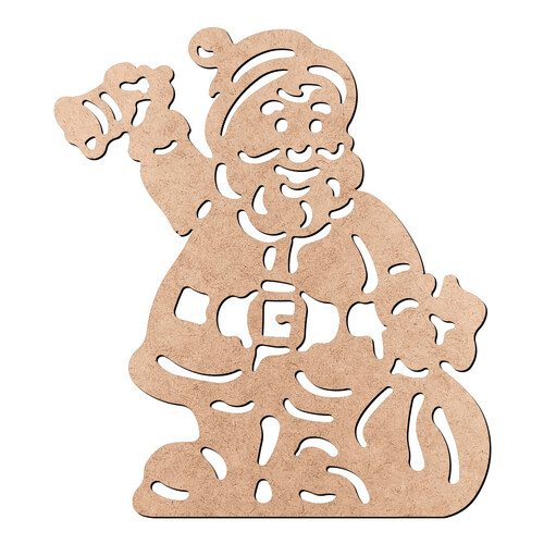 Recorte Papai Noel / MDF 3mm