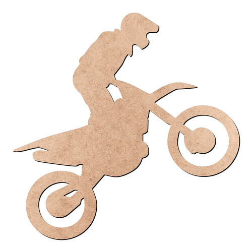 Recorte Motocross / MDF 3mm