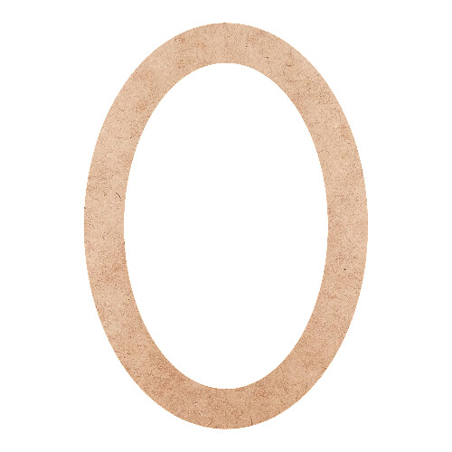 Recorte Moldura Arr 30 x 21 cm Borda 3 cm / MDF 3mm