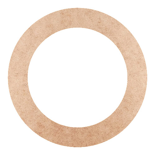 Recorte Moldura Circular 7 cm Borda 1 cm / MDF 3mm